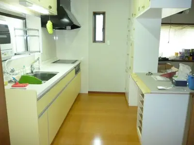 開放的なキッチン空間