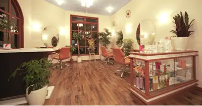 森の中のような雰囲気を演出