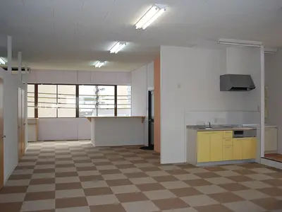 元事務所を居住スペースへ