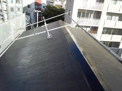 老朽化した屋根を新しく