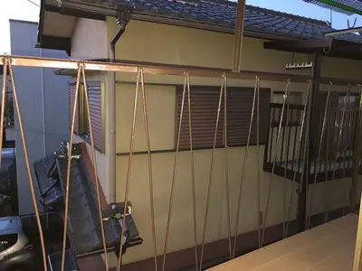 台風被害修繕ついでに…