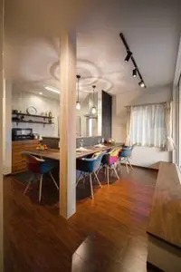 色を楽しむ光の家