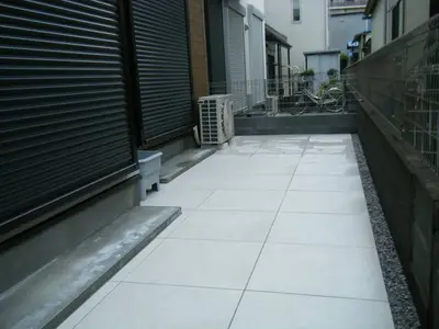 メンテナンス楽々！外構まわり