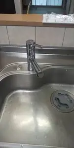 台所水栓交換