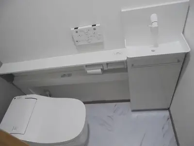 使いやすくお手入れがしやすいトイレリフォーム