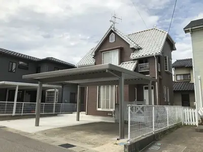 外壁リフォーム　内部浴室リフォーム、カーポート