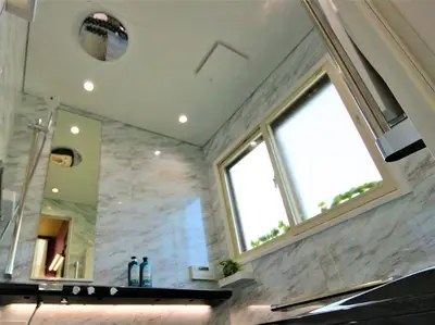 旅行気分をご自宅でも。ホテルライクなバスルーム