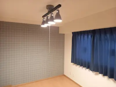 青を基調とした、スタイリッシュなお部屋へリフォーム。