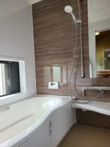 子どもと一緒にお風呂に入れる浴室にリフォーム