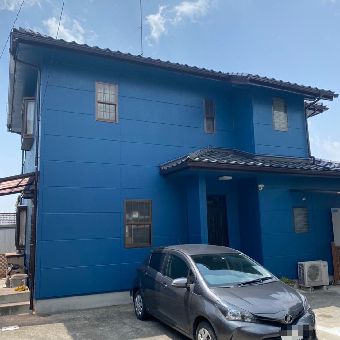 ☆愛知県知多市☆外壁塗装工事でリフレッシュ!!  リフォーム費用 