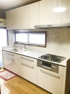 キッチンの高さ・収納を使いやすい製品に交換
