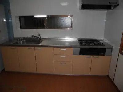 35年も使用していた流し台をシステムキッチンに交換