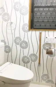 トイレの交換だけでなく内装も和モダンな雰囲気に