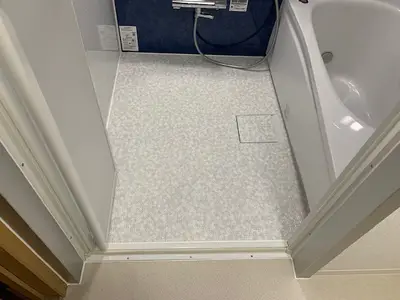 築25年のタイル張りのお風呂から快適空間へ!