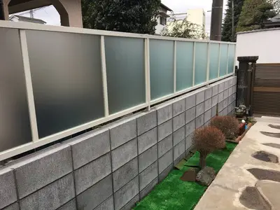 フェンスの交換