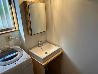 【洗面リフォーム】オシャレな造作洗面台