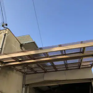 波板貼替・躯体補強