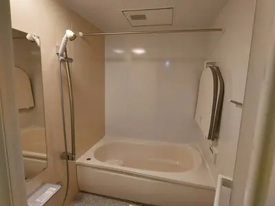 掃除がしやすい快適バスルーム