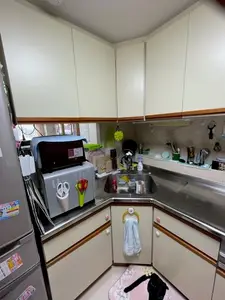 マンションキッチン改修　L型からI型へ