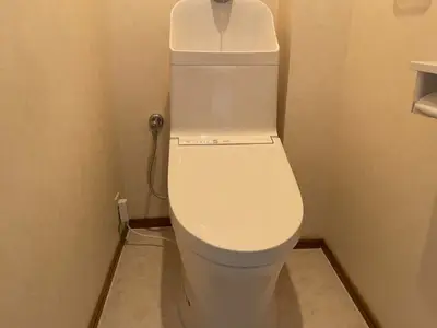 ウォッシュレット一体型トイレでお洒落に!