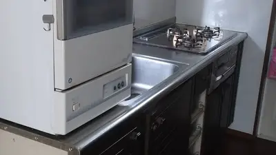 キッチンを交換・水漏れしにくいように施工