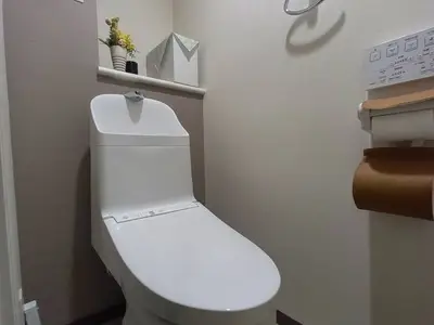 狭くてもおしゃれなトイレ空間にリフォーム