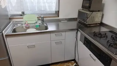 断熱対策を施したキッチン
