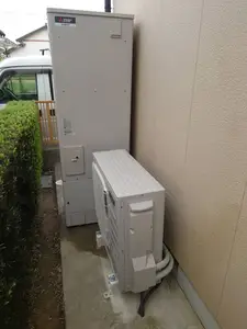 エコキュートの故障に伴い交換