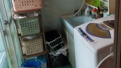 手すりを設置・給水位置変更で直接排水も可能