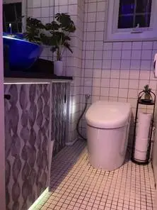 南国のオアシスのようなレストルーム