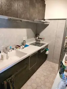 豊中市　システムキッチン交換工事