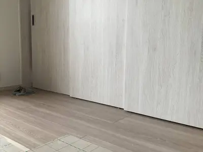 和室をフローリングに広々空間