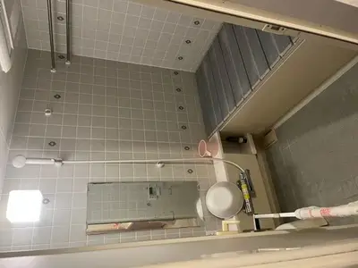 保湿性が高い浴槽・水はけの良い床に施工