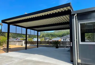 ガレージ物置リフォーム工事