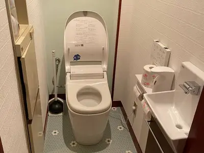 ピアノ教室に可愛いトイレ