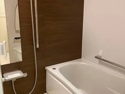 掃除のしやすさを重視した浴室へ