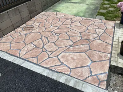 おしゃれな駐車場に！