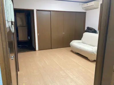 柱抜きによるリビングキッチン一体化