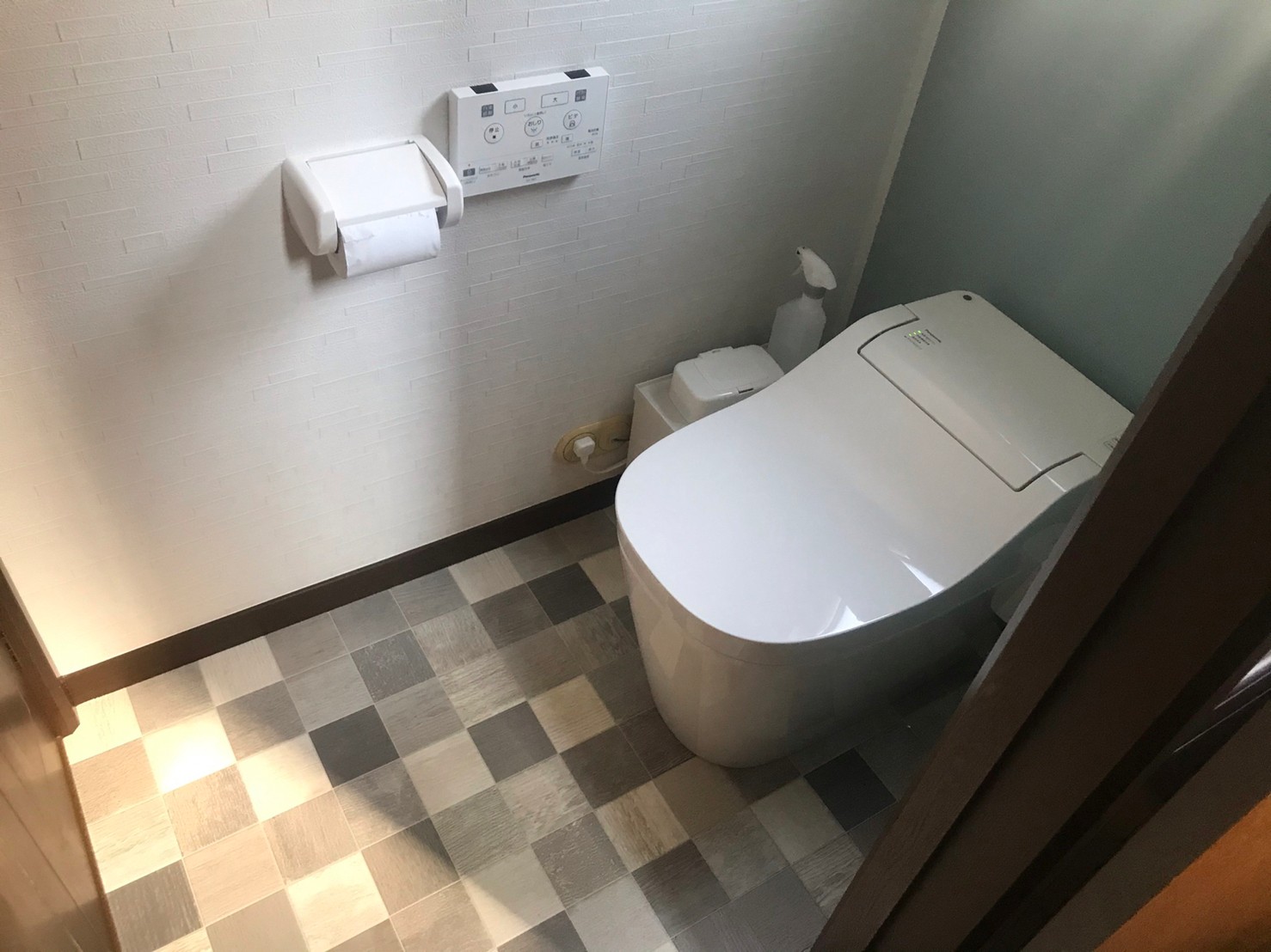 改装工事の水回り一部を公開。