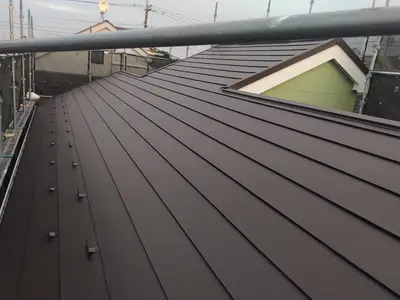 屋根カバー工法工事