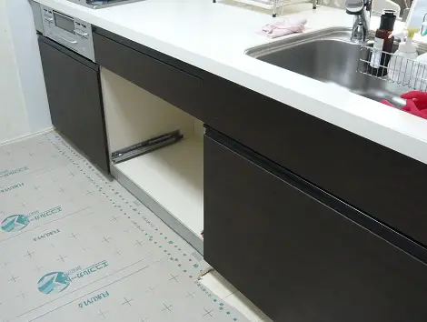 ビルトイン食洗機の新設