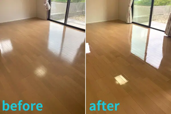 ペット用フロアコーティング≪優床≫ペットが滑りにくい床に！