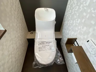 くつろげるトイレ