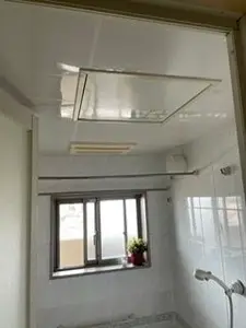 浴室乾燥機付換気扇から浴室換気扇へ