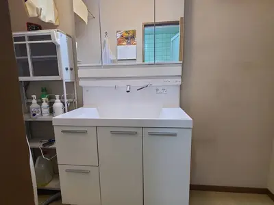 じっくり選んだ洗面台