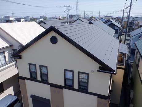 安心できる屋根に変更