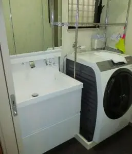 使い勝手抜群の洗面化粧台に交換