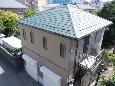 積水ハウス　屋根カバー工事　外壁塗装工事