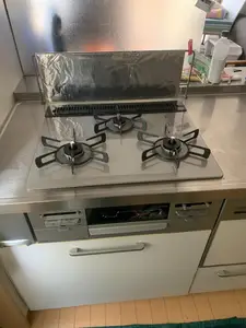 ガスコンロ交換工事