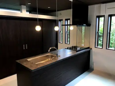 高級感あふれるキッチンリフォーム